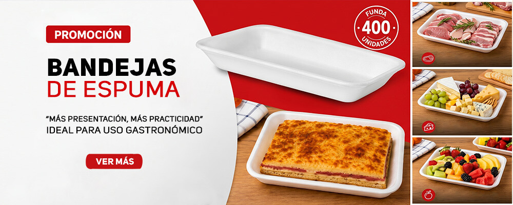 Promoción Bandeja de Espuma