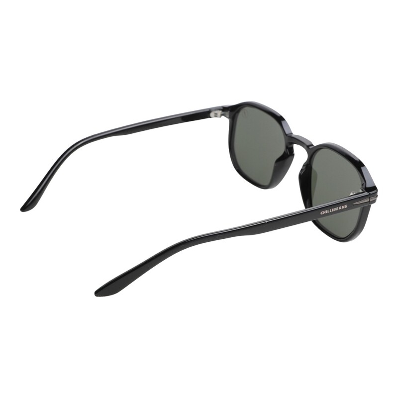 Lentes de Sol Chilli Beans Tampa Negro - Verde