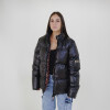 Campera Pulau Puffer Gloffy Reversible Negro