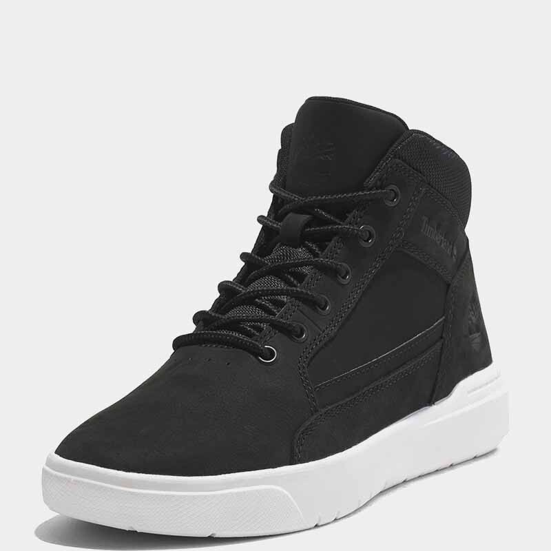 Zapatillas Allston Mid Hombre Black Nubuck