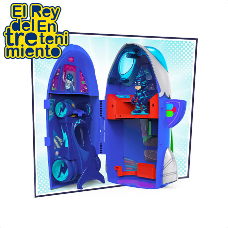 Pj Mask Cohete Guartel General 2en1 + Figura Hasbro Pj Mask Cohete Guartel General 2en1 + Figura Hasbro