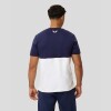 Colourblock Recovery Tee - Hombre Peacoat