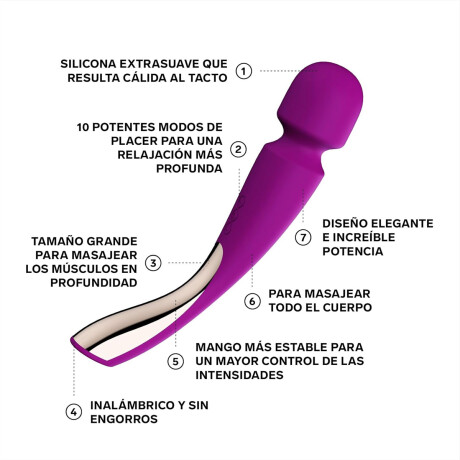 Masajeador De Cuerpo Lelo Smart Wand 2 Medium Masajeador De Cuerpo Lelo Smart Wand 2 Medium
