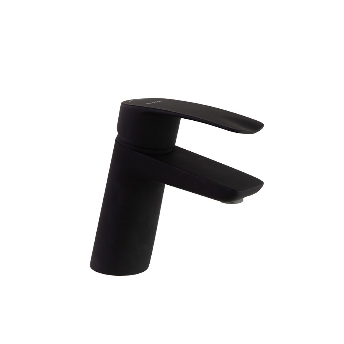 Griferia De Lavatorio Modelo New Fly Color Negro Mate Racor 1/2" Inclinado Ramon Soler 