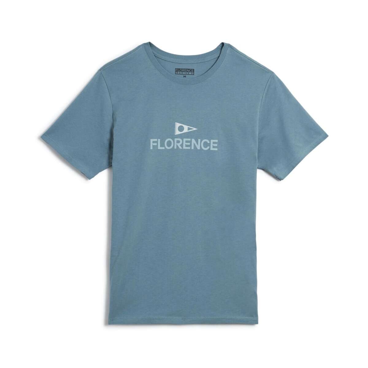 Remera Florence Logo Celeste - Celeste 