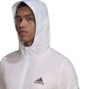 Campera Adidas Run Icons 3 Rayas Blanco