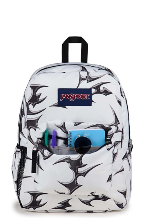 MOCHILA CROSS TOWN CYBER SILVER WHITE