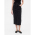V-DENIM MIDI SKIRT BLACK 1