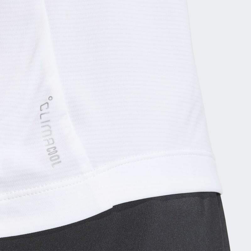 Remera Adidas Essentials Brand Love Blanco