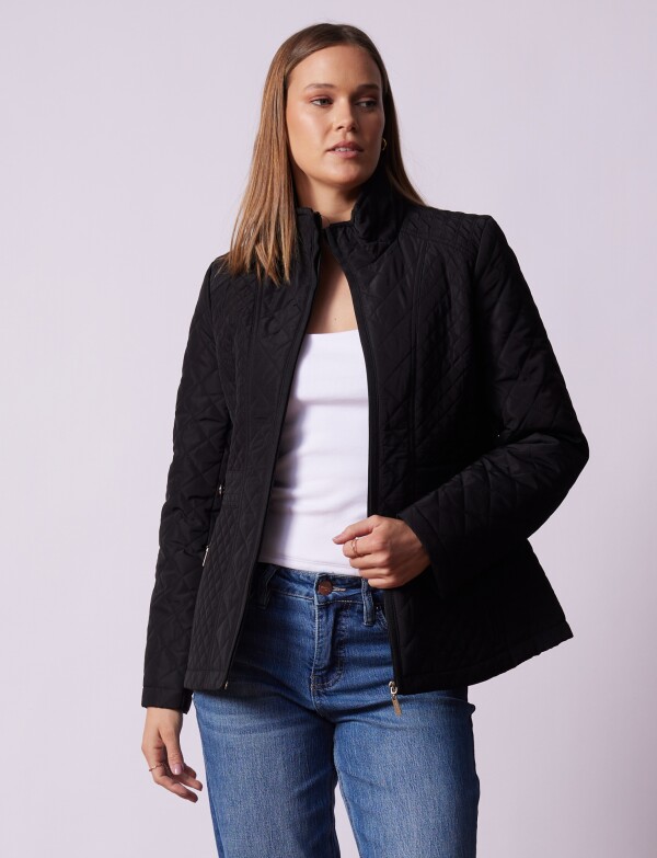 Campera Capitoneada NEGRO