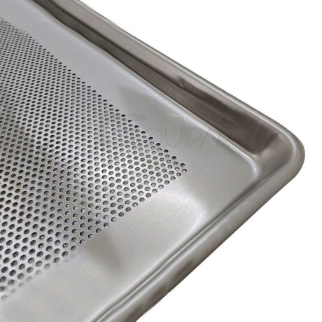 Bandeja aluminio perforada 60 x 40 cm Bandeja aluminio perforada 60 x 40 cm