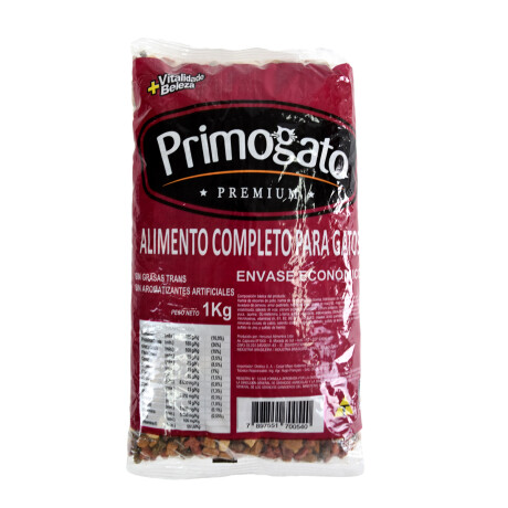ALIMENTO P/GATO PRIMOGATO 1K PREMIUM ALIMENTO P/GATO PRIMOGATO 1K PREMIUM