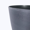 MACETERO PLAST GRIS 37X35CM Unica