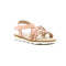 Sandalias Niñas Angus Dos Tiras Con Estrellas Rosado