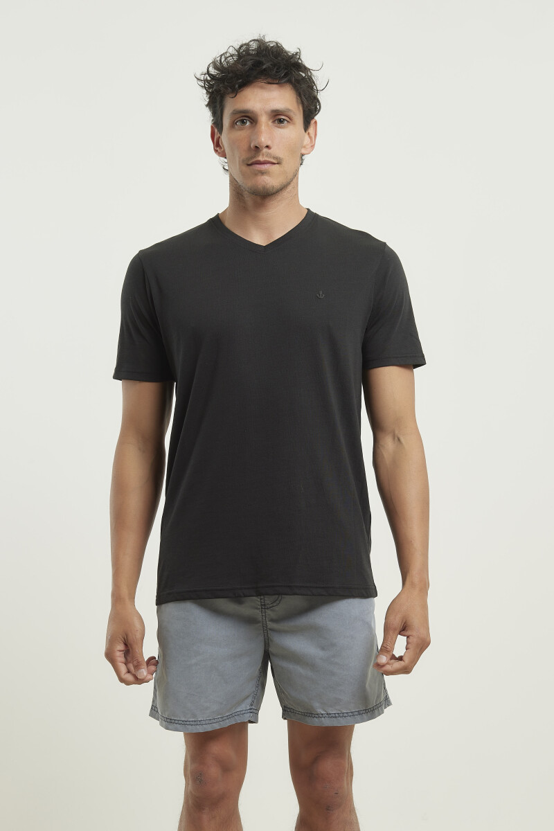 T-SHIRT NAVIGATOR - Negro 