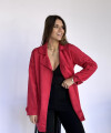 Chaqueta Gamuza rojo