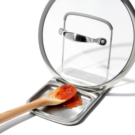Soporte OXO apoya Cuchara y Tapas Acero Inoxidable