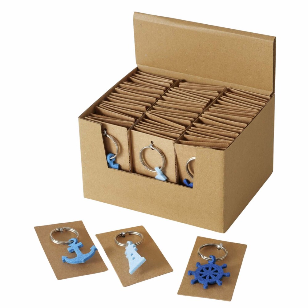 LLAVERO SAREL MATERIALES-MIXTOS AZUL 2056737