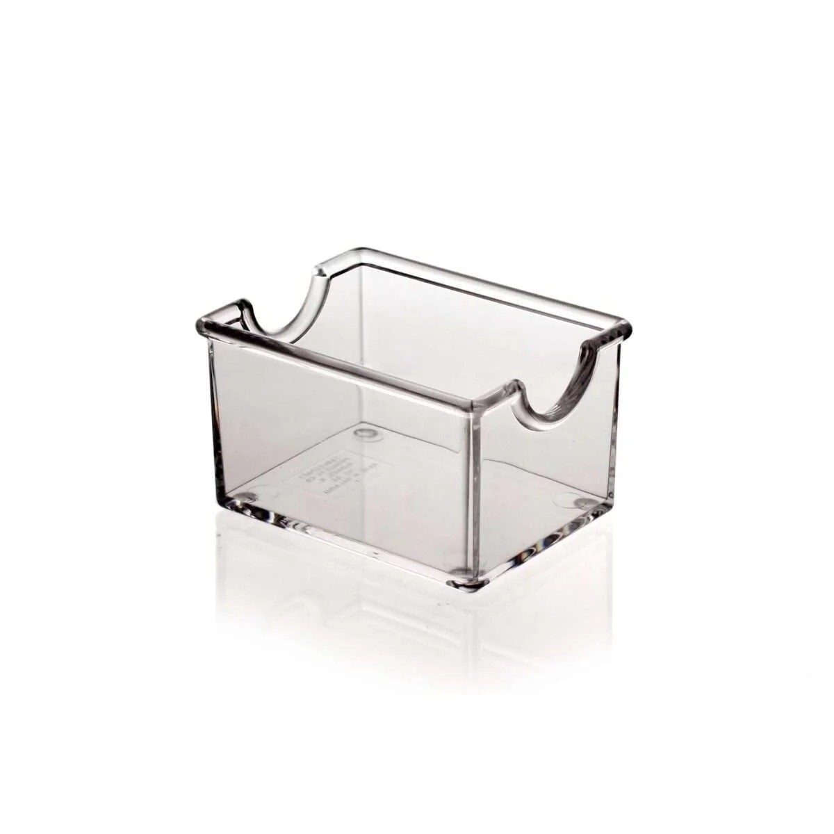 Soporte de plástico transparente para paquetes de azúcar - F/SPH-CL 