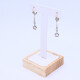 Caravanas oro 18k antiguas con brillantes y diamantes. Caravanas oro 18k antiguas con brillantes y diamantes.
