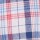 CAMISA DE LINO A CUADROS Coral