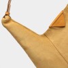 Bolso The Shopping en cuero gamuza Sand