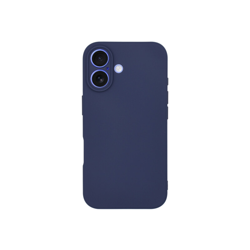Protector para iPhone 16 engomado color azul Protector Para Iphone 16 Engomado Color Azul