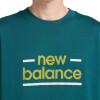 REMERA NEW BALANCE MEN de Hombre - MT53927AAV Verde Petroleo