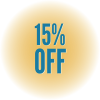 15% off Verano