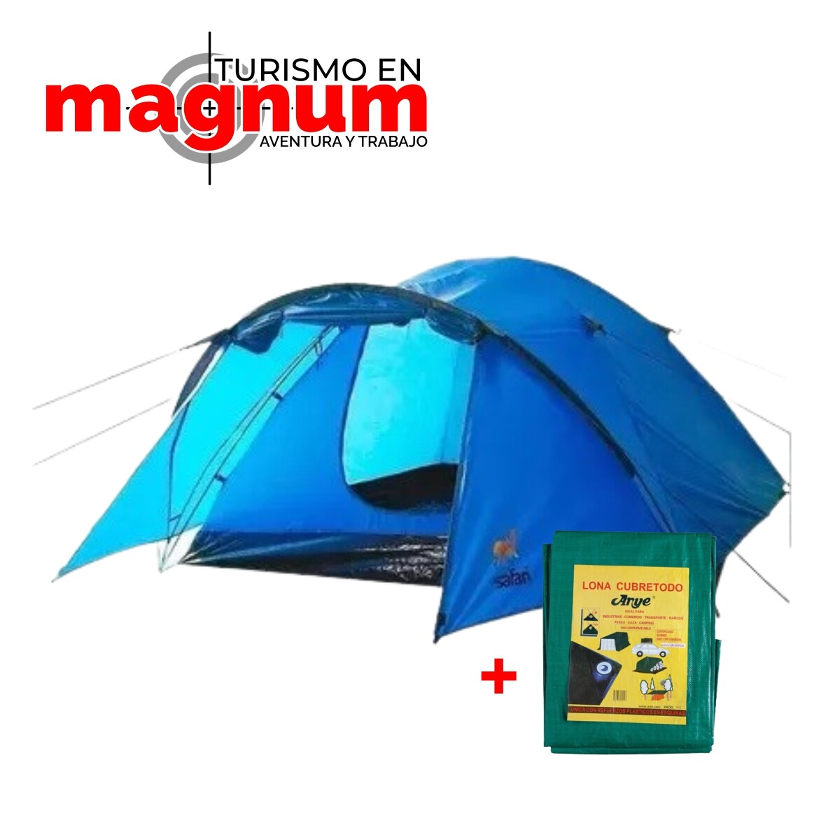 CARPA SAFARI SF 105 GUINEA V 4PER + LONA ARYE 3X4 