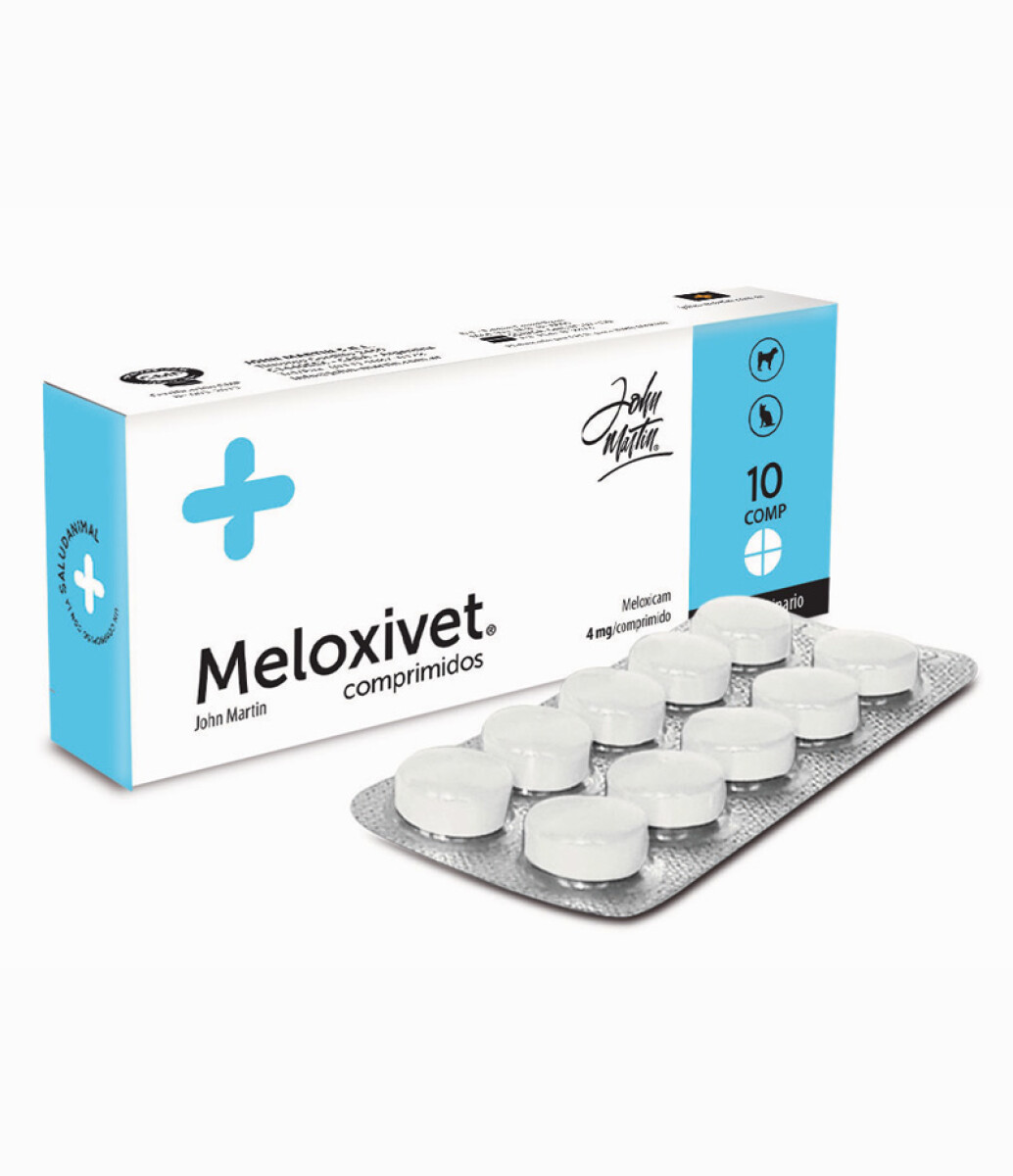 Meloxivet Comprimidos - Blister 10 comprimidos 