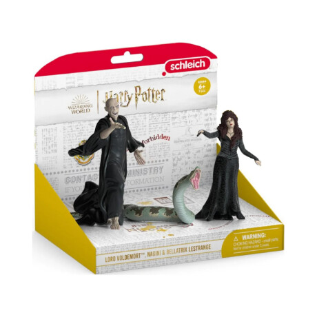 Harry Potter figura Lord Voldemort, Nagini y Bellatrix Lestrange Harry Potter figura Lord Voldemort, Nagini y Bellatrix Lestrange