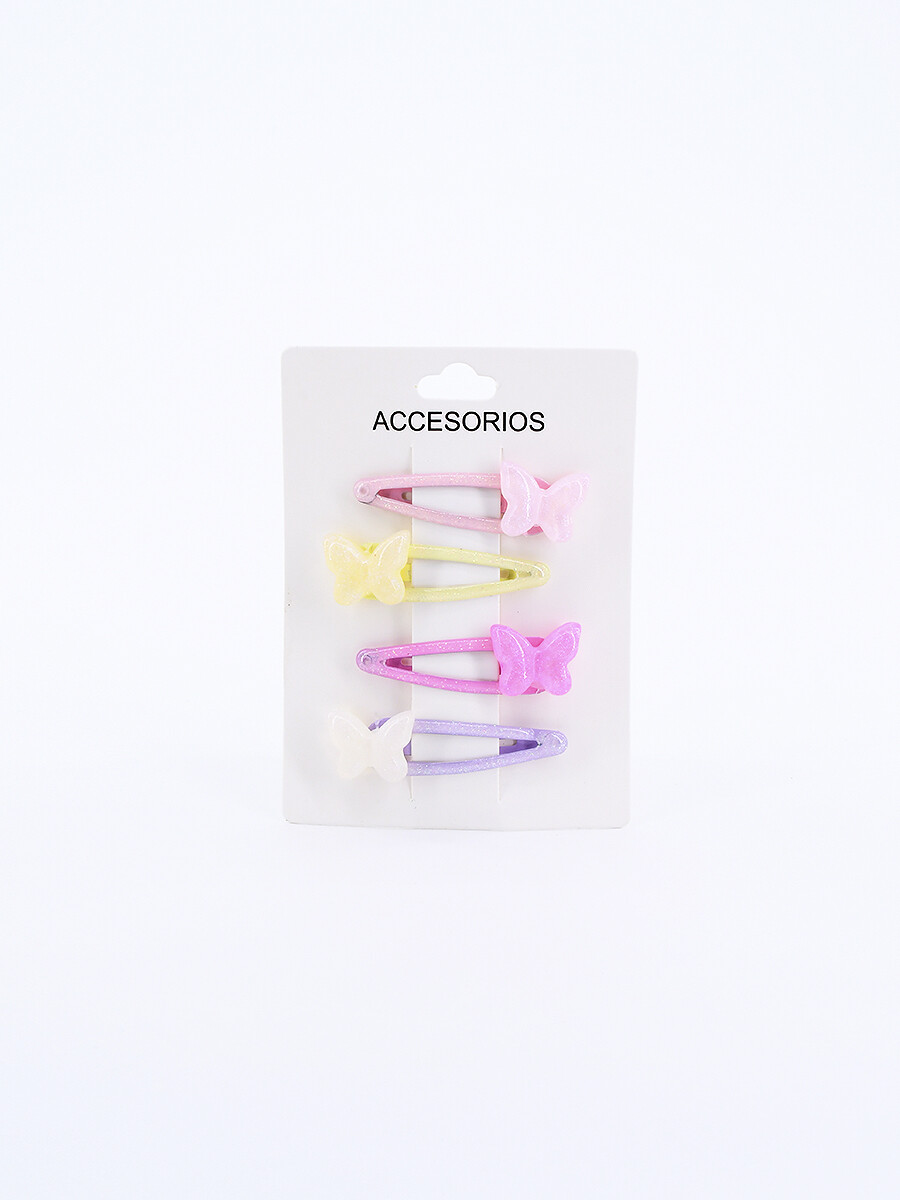 SAPITO CON MARIPOSA PACK x 4 - MULTICOLOR 