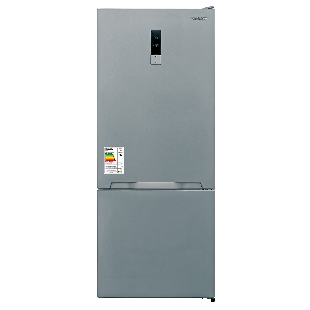 Heladera Combinada James Rj55-it 448 L - HELADERA JAMES RJ-55IT INOX 4055 