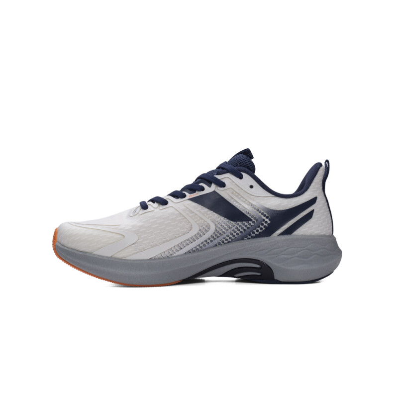 Zapatillas Running M Cushion Shoes Hombre Egret/dk.blue