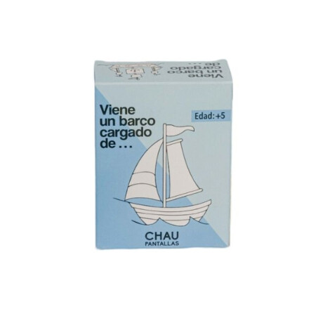 Chau Pantallas Cartas Grandes Viene un barco cargado de... Chau Pantallas Cartas Grandes Viene un barco cargado de...