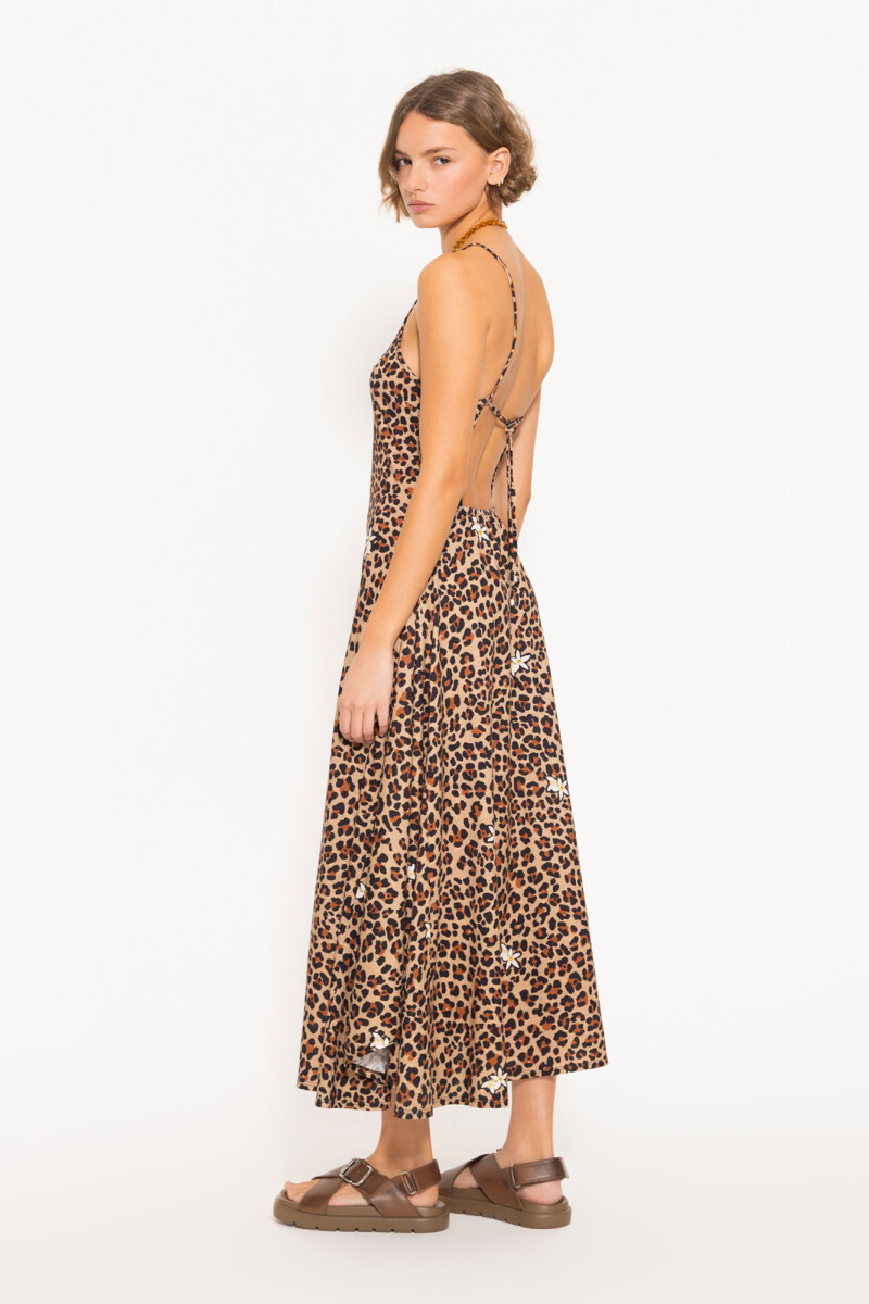 VESTIDO JUNGLE Beige