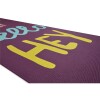 Colchoneta Yoga Mat 4mm Negra Reebok Violeta