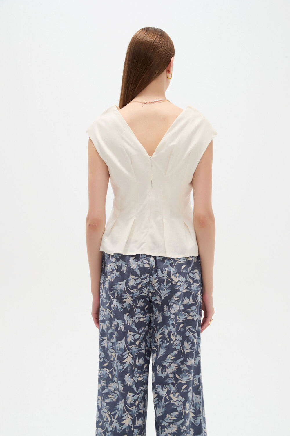 Blusa Kelan Marfil / Off White