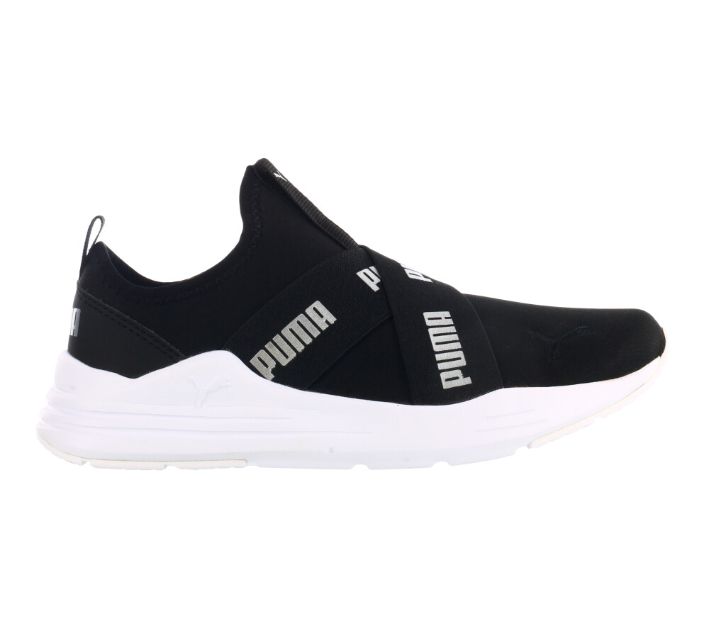 Wired Run Slipon Wns Negro/Plata