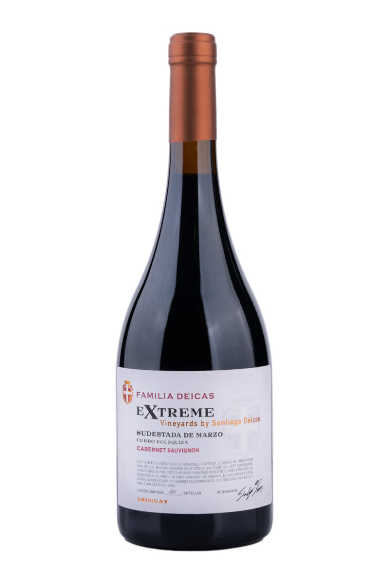 Vino Familia Deicas Extreme Sudestada de Marzo Cabernet Sauvignon 750 ml 