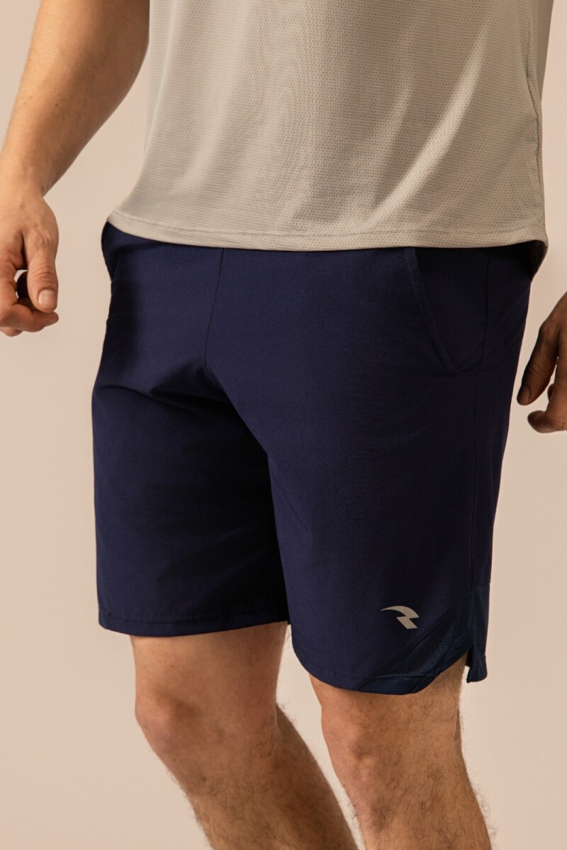 Short de Tactel. AZUL MARINO