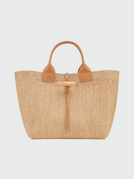 LONGCHAMP - LE ROSEAU RAPHIA, BOLSO TOTE L Alta Automática