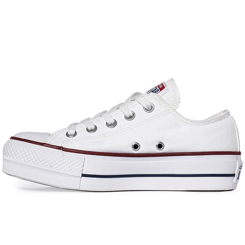 Championes Converse Chuck Taylor As Lift de Unisex - 166587C-557146C Blanco-rojo