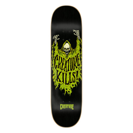 Deck Creature Reaper Kills - Black 8.5¨ (Sólo Tabla · Lija Incluída) Deck Creature Reaper Kills - Black 8.5¨ (Sólo Tabla · Lija Incluída)