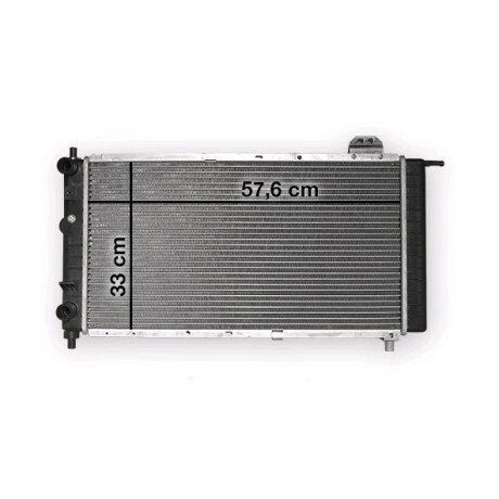 RADIADOR CHERY QQ 1100CC 56X30 - RADIADOR CHERY QQ 1100CC 56X30 -