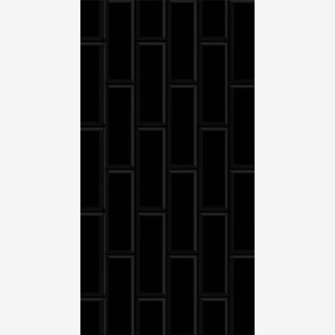 Cerámica de pared 32A13 Ladrillo Negro 32x62 cm Brillo Rectificado Cerámica De Pared 32a13 Ladrillo Negro 32x62 Cm Brillo Rectificado