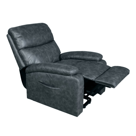 RECLINER C/LIFT 1 CUERPO TELA GRIS DUBLIN GRAFITO