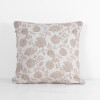 Funda Deco Diseño Flores Beige