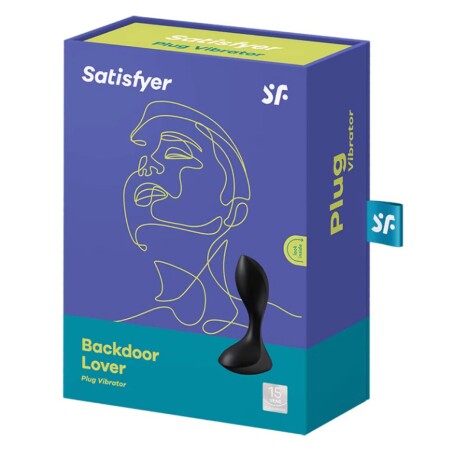 Estimulador Anal Próstata Backdoor Lover Satisfyer Negro